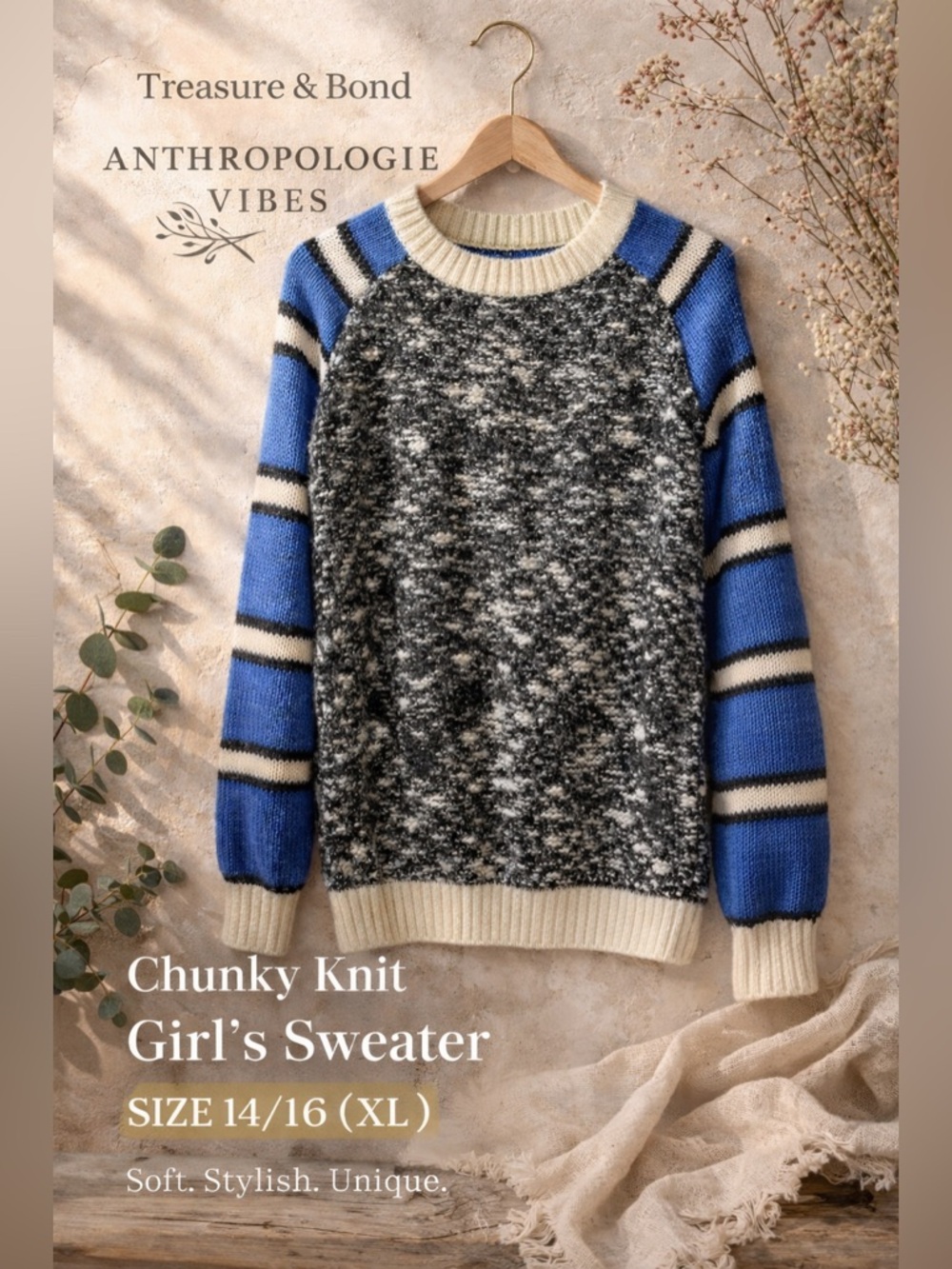 Girls Treasure & Bond Sweater size 14 / 16 XL